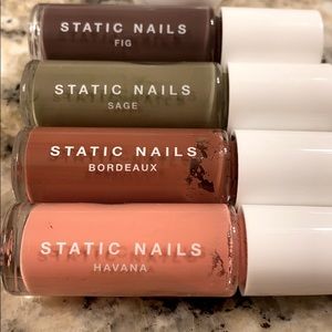 Static Nails - 4 colors from Bohemian Palette